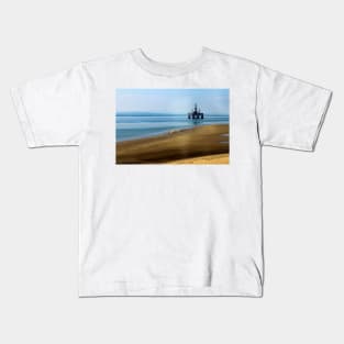 Beautiful sci fi landscape of Scotland Kids T-Shirt